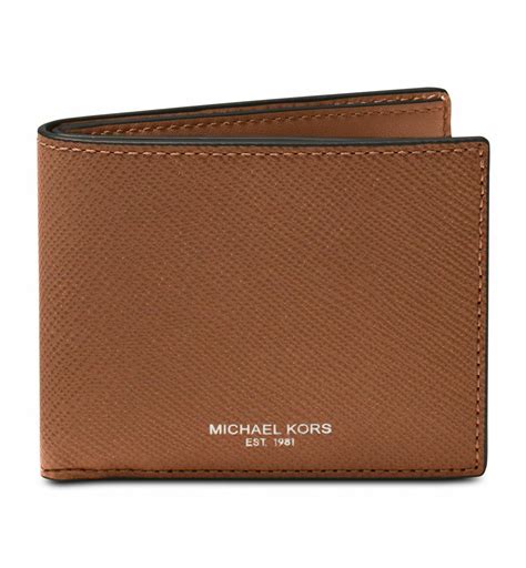 mk mens wallets|michael kors men's bifold wallet.